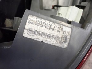 HONDA CIVIC 9 IX HB 12- LAMPA TYLNA LEWA ZWNĘTRZNA 9/9 MINIATURA