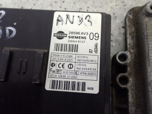 NISSAN PRIMERA P12 02-07 1.9 DCI ZESTAW STARTOWY 3/6 MINIATURA