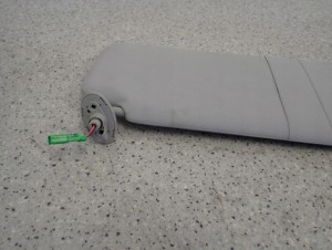 HONDA CIVIC UFO VIII 06-12 DASZEK LEWY KIEROWCY PRZECIWSŁONECZNY 7/7 MINIATURA