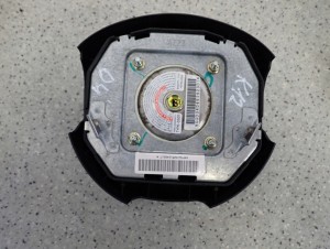 NISSAN MICRA K12 06-07 PODUSZKI POWIETRZNE SRSY AIRBAGI EU CIEMNO SZARE 8/11 MINIATURA