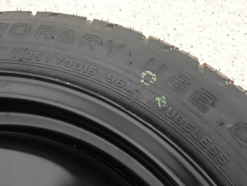 TOYOTA MAZDA SUZUKI KOŁO DOJAZDOWE DOJAZDÓWKA 4x100 R16 125/70 ORYGINAŁ 7/13