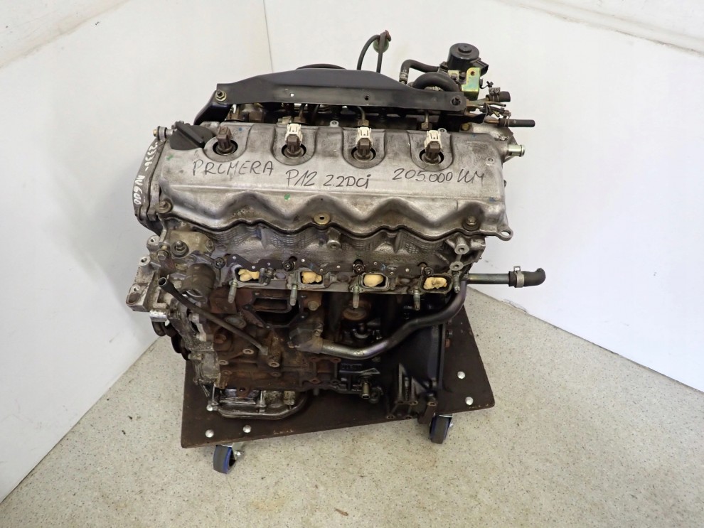 NISSAN PRIMERA P12 02- SILNIK MOTOR 2.2 DIESEL DCI 1/10