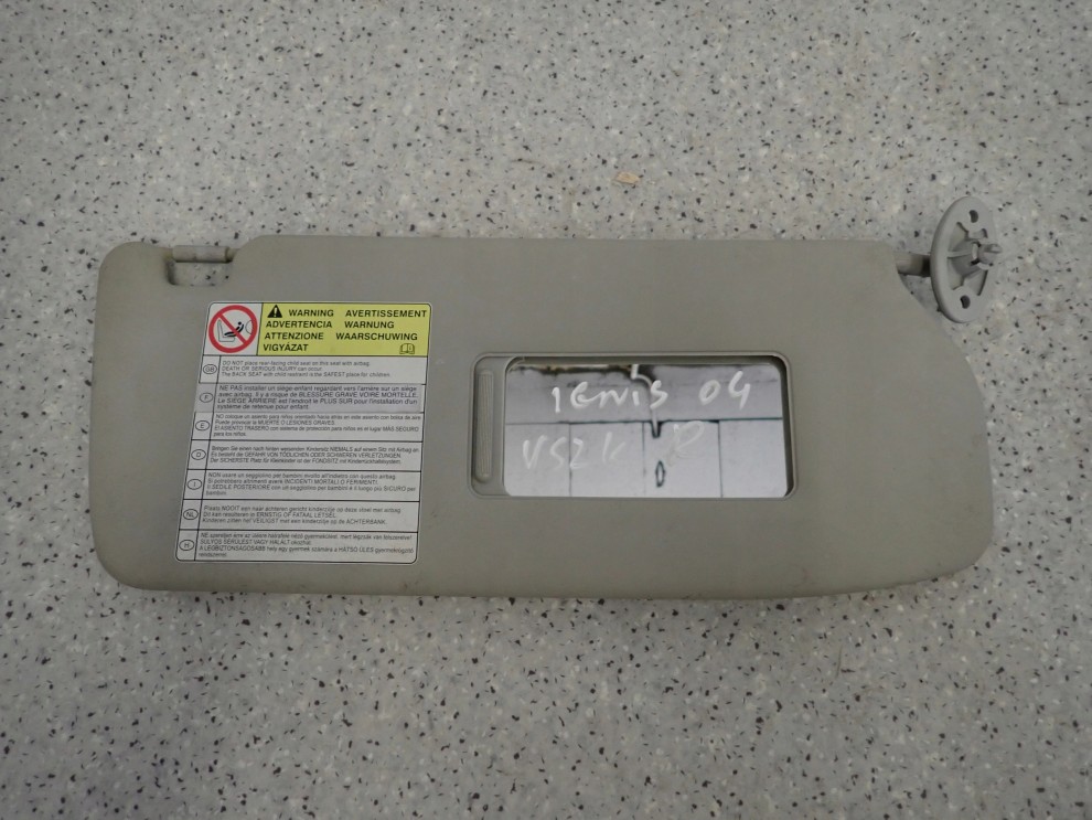 SUZUKI IGNIS 04-08 DASZEK PRZECIWSŁONECZNY PRAWY 1/4