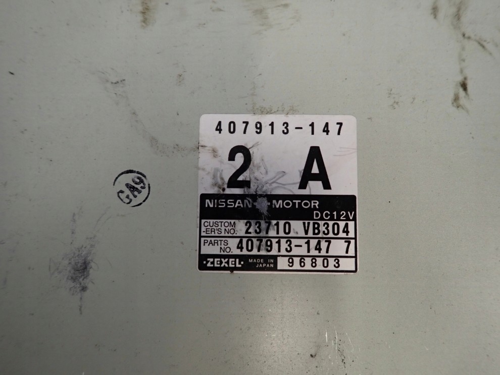 NISSAN PATROL Y61 2.8D ZESTAW STARTOWY KOMPUTER STACYJKA 2/6