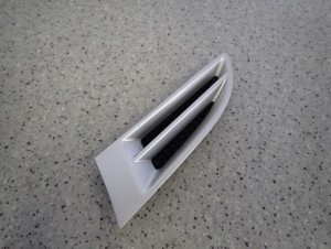 CHEVROLET AVEO T250 07- LISTWA ZAŚLEPKA BŁOTNIKA PRZEDNIA LEWA 3/4 MINIATURA