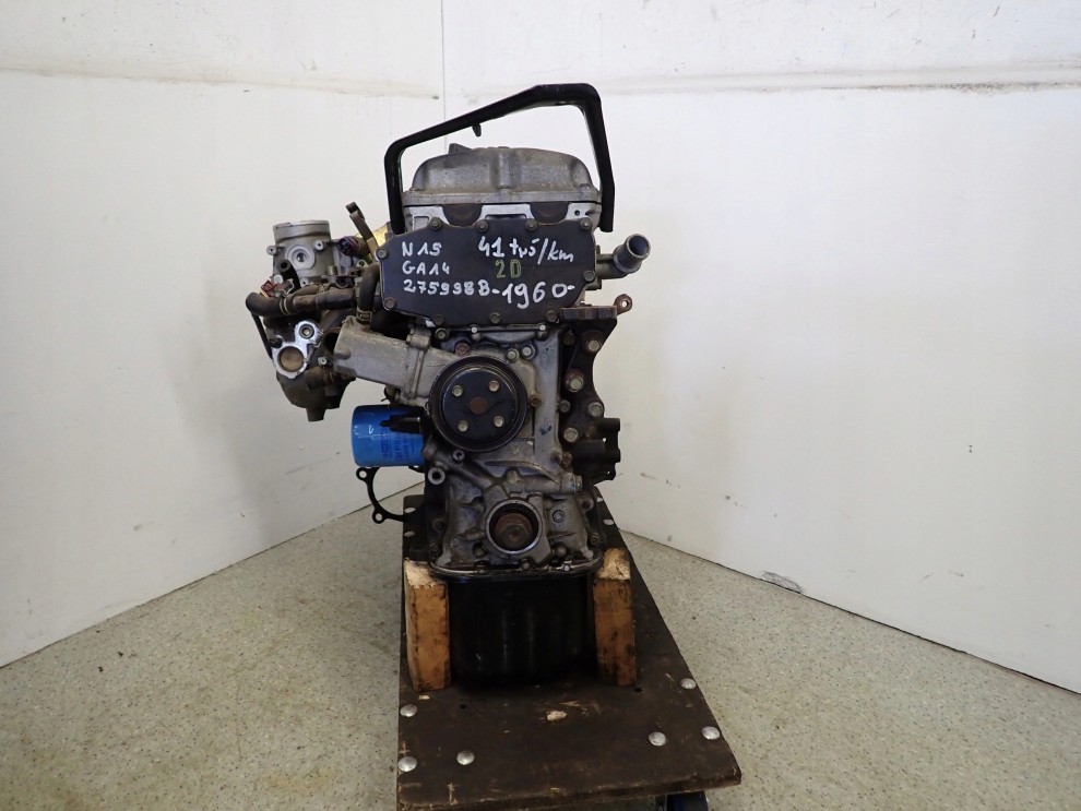 NISSAN ALMERA N15 1.4 GA14 SILNIK BENZYNOWY 41 000 km 1/7