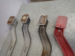 SUZUKI ALTO PIXO 09- BELKA ZDERZAKA TYŁ 8/9 MINIATURA