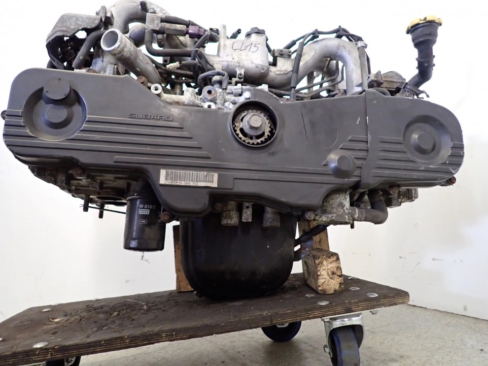 SUBARU IMPREZA 1.6 00-06 SILNIK MOTOR EJ16 201 TYŚ km 6/8
