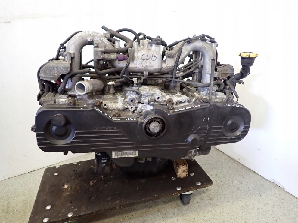 SUBARU IMPREZA 1.6 00-06 SILNIK MOTOR EJ16 201 TYŚ km 7/8
