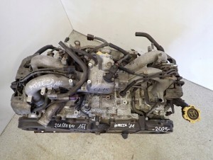SUBARU IMPREZA 1.6 00-06 SILNIK MOTOR EJ16 201 TYŚ km 2/8 MINIATURA