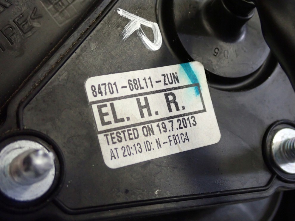 SUZUKI SWIFT 10- MK7 LUSTERKO PRAWE 5PIN ZUN 13/13