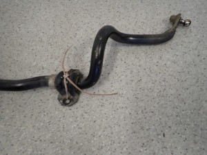 HYUNDAI i30 BENZ 06-12 STABILIZATOR DRĄŻEK STABILIZATORA PRZEDNI 3/4 MINIATURA