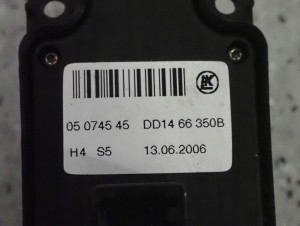 MAZDA 2 MAZDA2 03-07 PANEL STEROWANIA SZYB PRZEDNI LEWY 2 SZYBY 5/5 MINIATURA