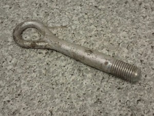 NISSAN XTRAIL T31 07- HAK HOLOWNICZY PRZÓD UCHO 6/6 MINIATURA