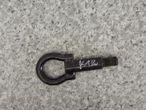 NISSAN MICRA K12 03- HAK HOLOWNICZY PRZÓD UCHO 2/5 MINIATURA