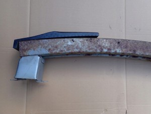 NISSAN PULSAR 14-18 BELKA ZDERZAKA TYLNEGO ABSORBER 5/6 MINIATURA