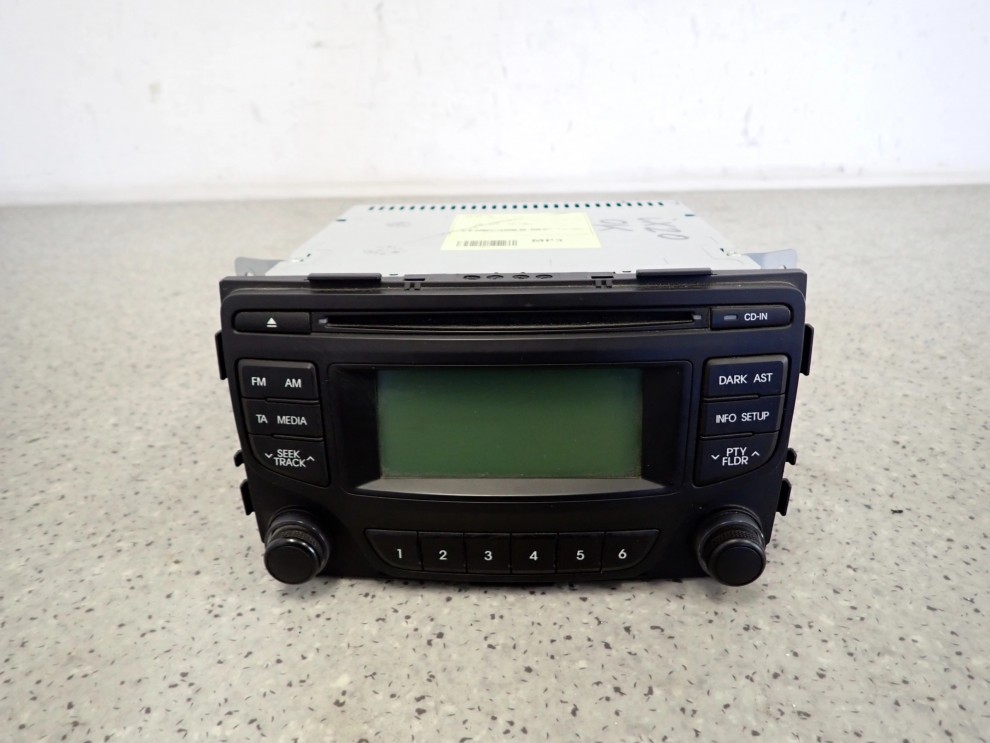 HYUNDAI IX20 HB 5D 09- RADIO FABRYCZNE 96160-1K000 2/8