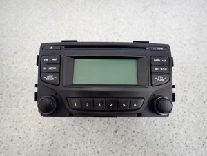 HYUNDAI IX20 HB 5D 09- RADIO FABRYCZNE 96160-1K000 1/8 MINIATURA
