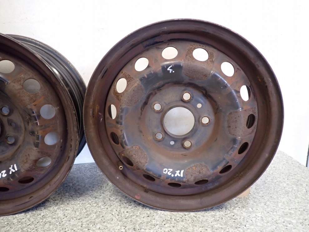 HYUNDAI IX20 09- FELGI STALOWE KOMPLET 15X6J 5X114.3 ET48 5/12