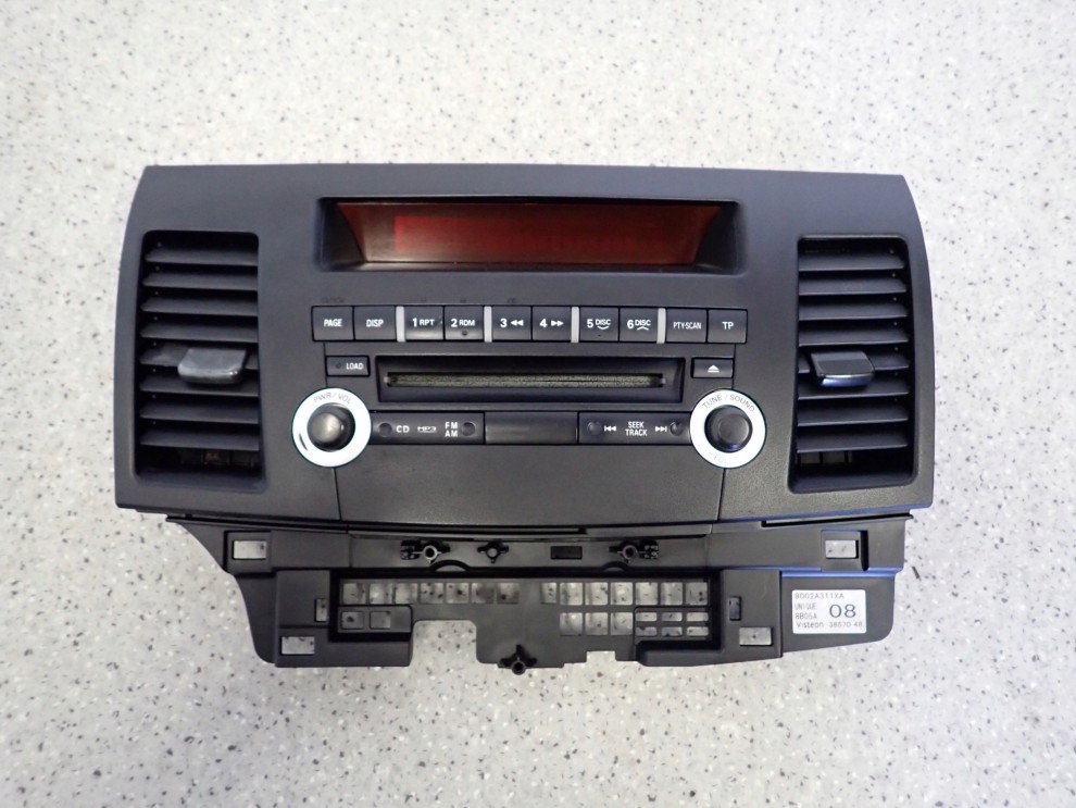 MITSUBISHI LANCER VIII 08- PANEL RADIA STEROWANIA RADIEM 1/5