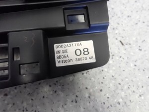 MITSUBISHI LANCER VIII 08- PANEL RADIA STEROWANIA RADIEM 4/5 MINIATURA