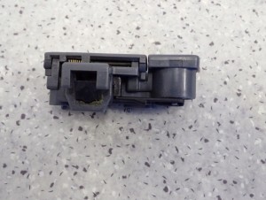 NISSAN PRIMERA P12 ZAMEK SCHOWKA PASAŻERA 3/4 MINIATURA