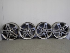 KIA SOUL 09- FELGI ALUMINIOWE ALUFELGI KOMPLET 16x6.5 ET51 1/9 MINIATURA