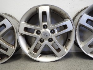 KIA SOUL 09- FELGI ALUMINIOWE ALUFELGI KOMPLET 16x6.5 ET51 3/9 MINIATURA