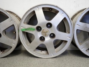 MITSUBISHI COLT CZ3 04-12 FELGI ALUMINIOWE ALUFELGI 15x6J 3/10 MINIATURA