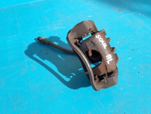 KIA SOUL I 09- 1.6 CRDI ZACISK HAMULCOWY TYLNY LEWY 3/5 MINIATURA