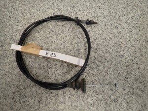 NISSAN MICRA K13 1.2i 10- LINKA OTWIERANIA MASKI 3/3 MINIATURA