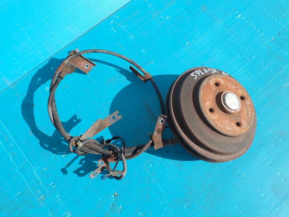 SUZUKI SPLASH 08- BĘBEN SZCZĘKI LINKA TYLNY LEWY 3/5