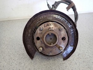 CHEVROLET LACETTI NUBIRA 03-09 ZWROTNICA TYLNA LEWA 2/7 MINIATURA