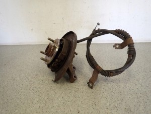 CHEVROLET LACETTI NUBIRA 03-09 ZWROTNICA TYLNA LEWA 3/7 MINIATURA