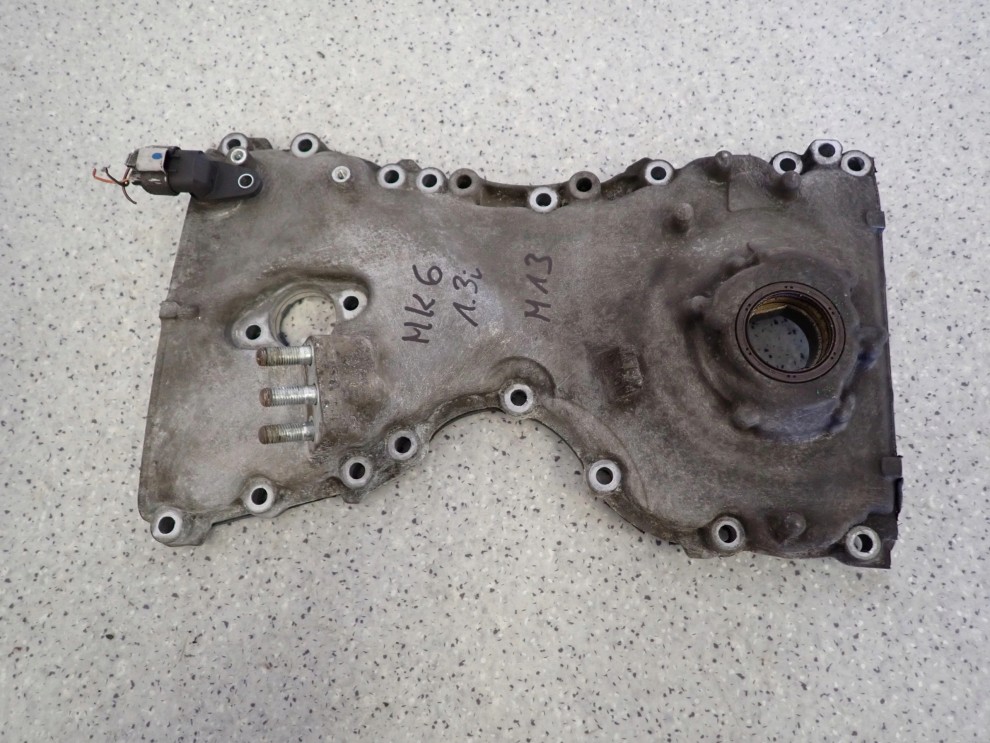 SUZUKI SWIFT 1.3 BENZ 04-09 OSŁONA OBUDOWA ROZRZĄDU POMPA OLEJOWA 5/5