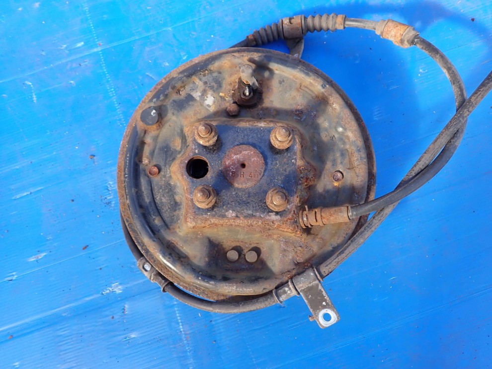 CHEVROLET AVEO T250 07- BĘBEN SZCZĘKI PIASTA TYLNA LEWA 4/5