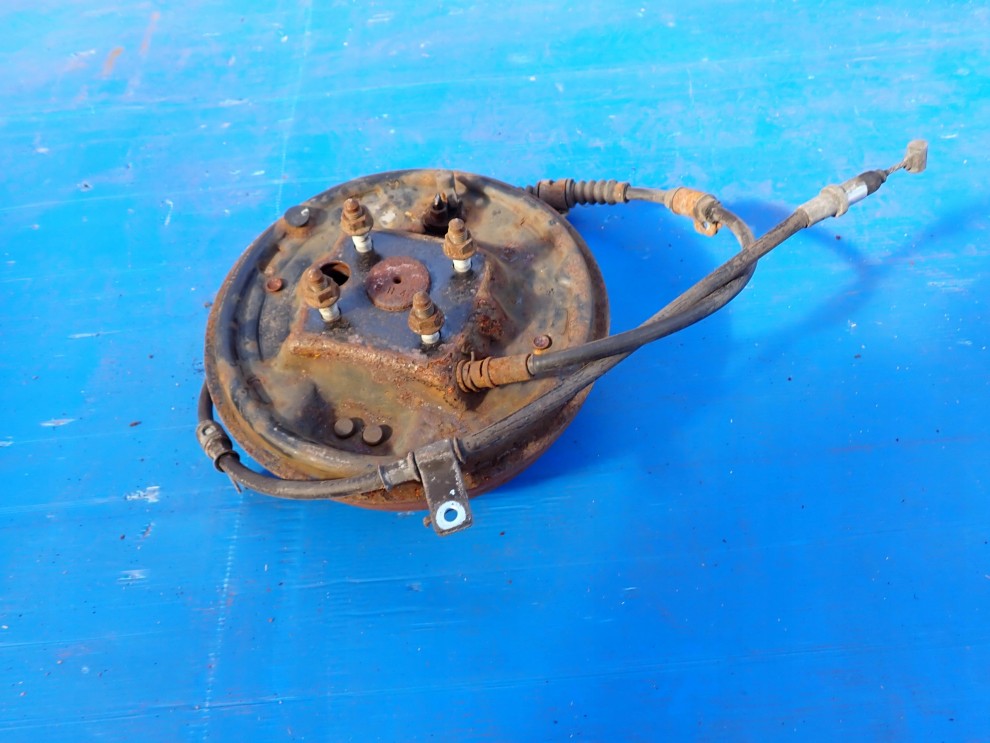 CHEVROLET AVEO T250 07- BĘBEN SZCZĘKI PIASTA TYLNA LEWA 5/5