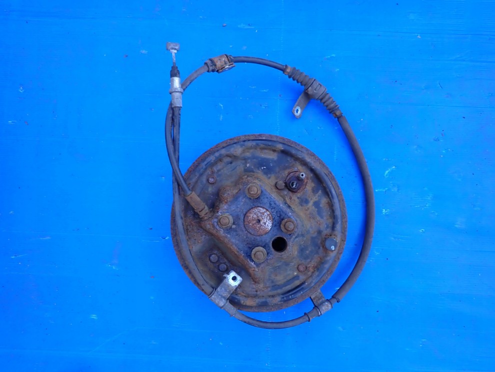 CHEVROLET AVEO T250 07- BĘBEN SZCZĘKI PIASTA TYLNA PRAWA 3/4