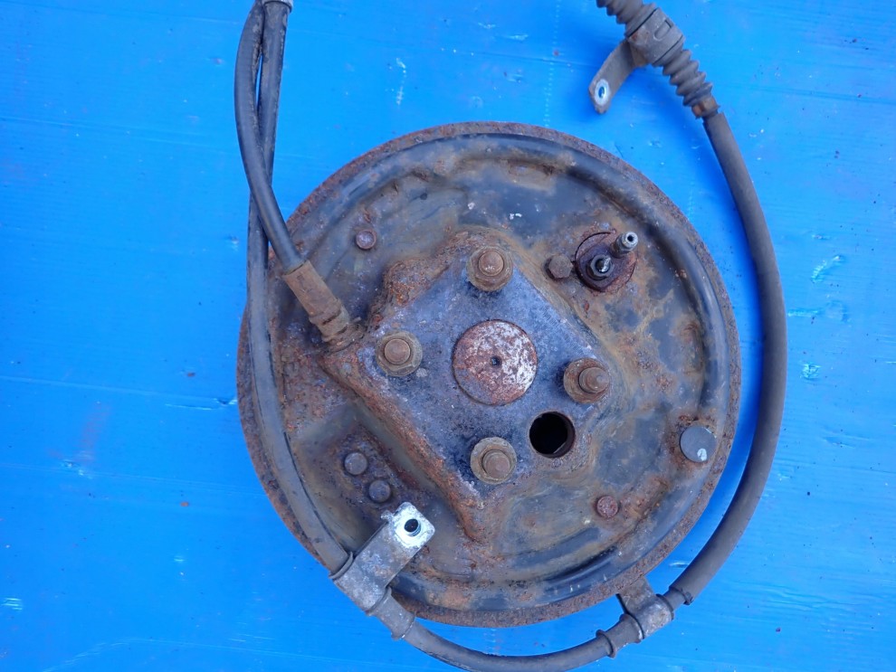 CHEVROLET AVEO T250 07- BĘBEN SZCZĘKI PIASTA TYLNA PRAWA 4/4