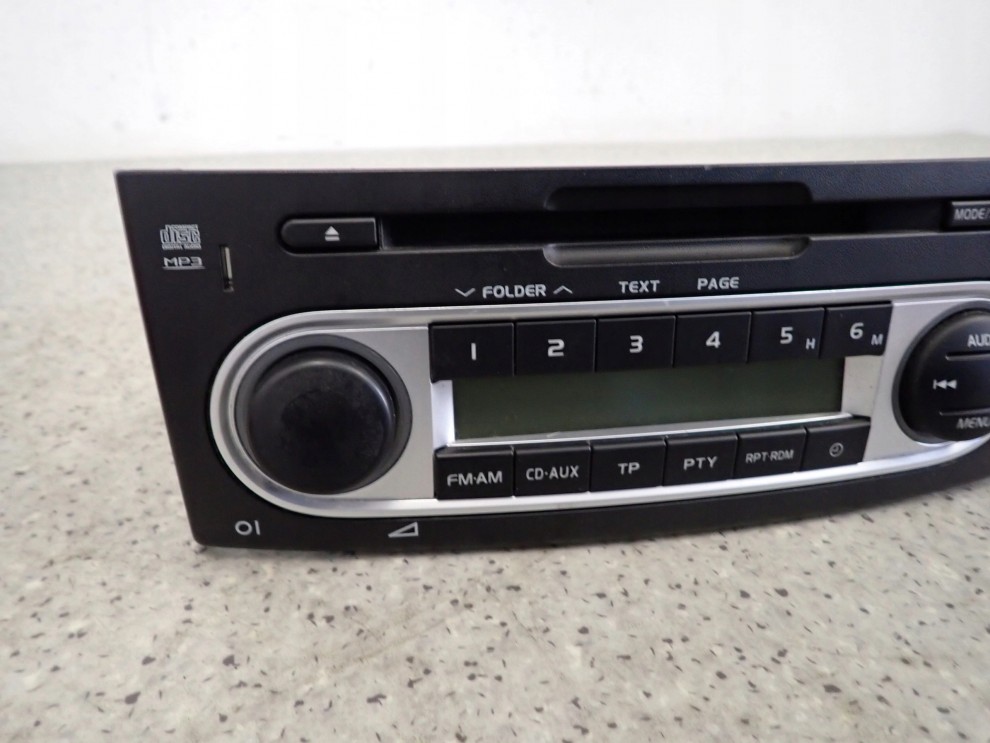 MITSUBISHI COLT 09-12 RADIO FABRYCZNE RADIOODTWARZACZ 2/7