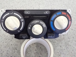 NISSAN MICRA K12 02-05 PANEL STEROWANIA NAWIEWEM 3/9 MINIATURA