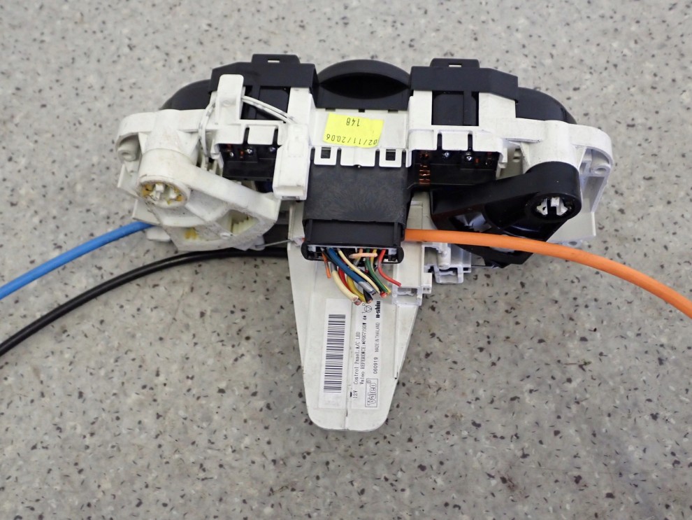 NISSAN MICRA K12 06-10 PANEL STEROWANIA NAWIEWEM 7/8