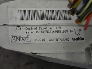 NISSAN MICRA K12 06-10 PANEL STEROWANIA NAWIEWEM 8/8 MINIATURA