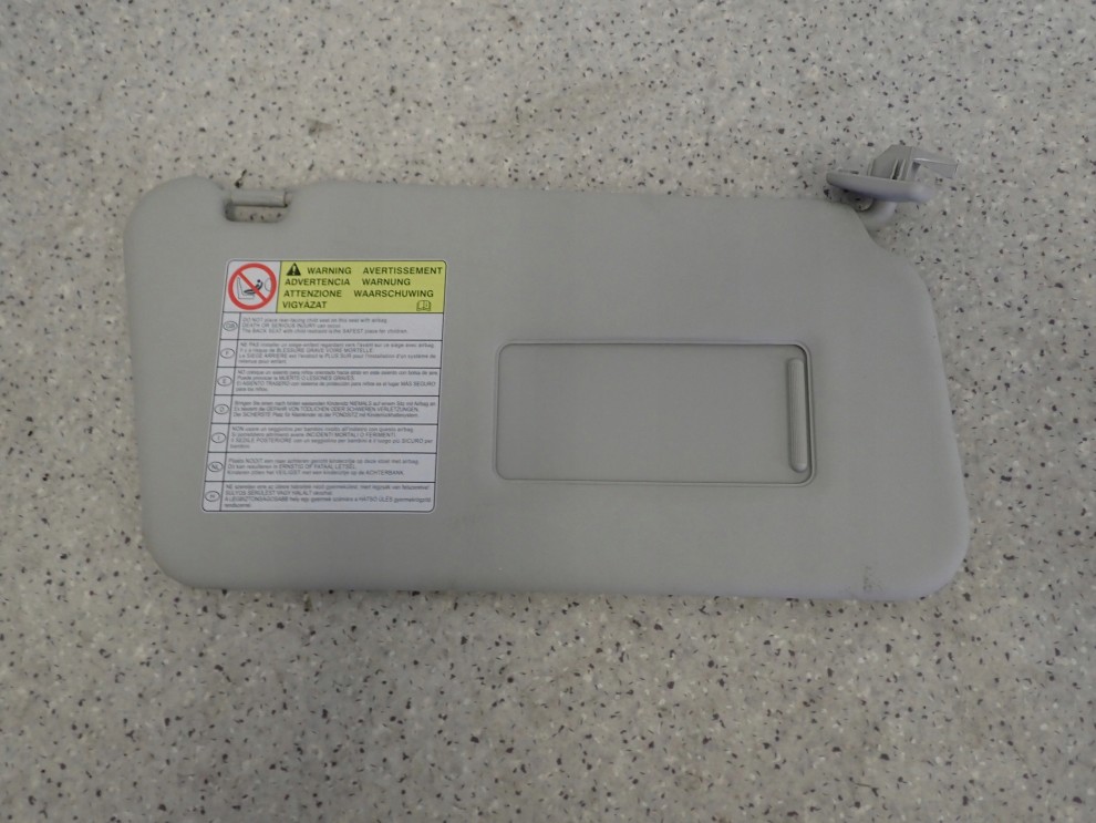 SUZUKI SPLASH 08-14 DASZEK PRZECIWSŁONECZNY PRAWY 5/7