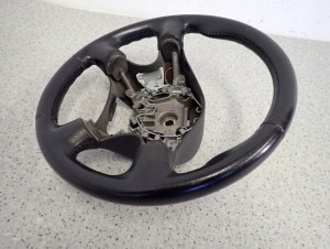 NISSAN ALMERA TINO KIEROWNICA KOŁO KIEROWNICY SKÓRA 3/6 MINIATURA