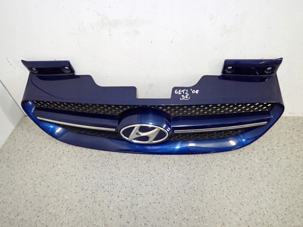 HYUNDAI GETZ 06- ATRAPA CHŁODNICY KRATA WLOTU 3E, EB, NIELAKIEROWANA 4/12