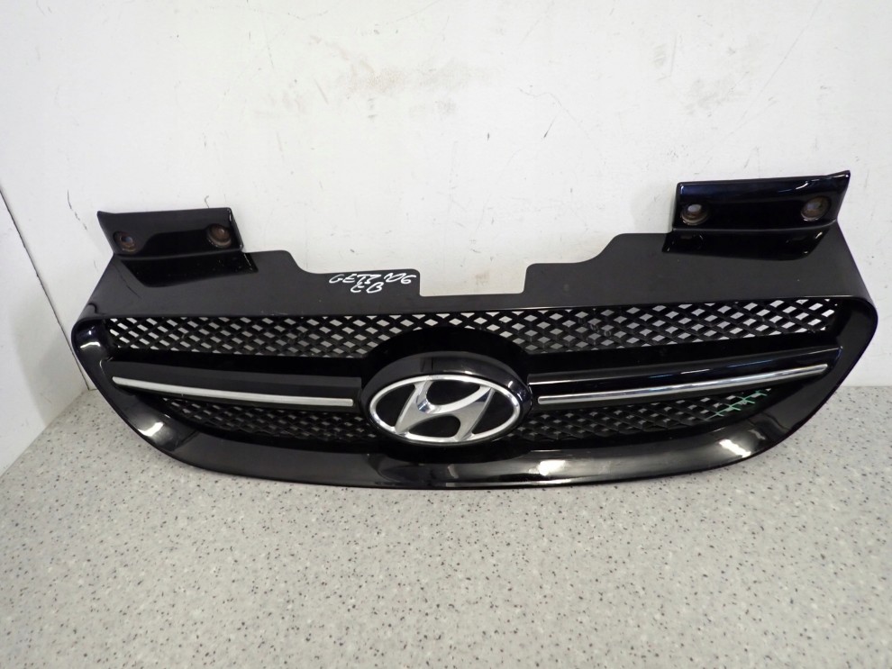 HYUNDAI GETZ 06- ATRAPA CHŁODNICY KRATA WLOTU 3E, EB, NIELAKIEROWANA 7/12