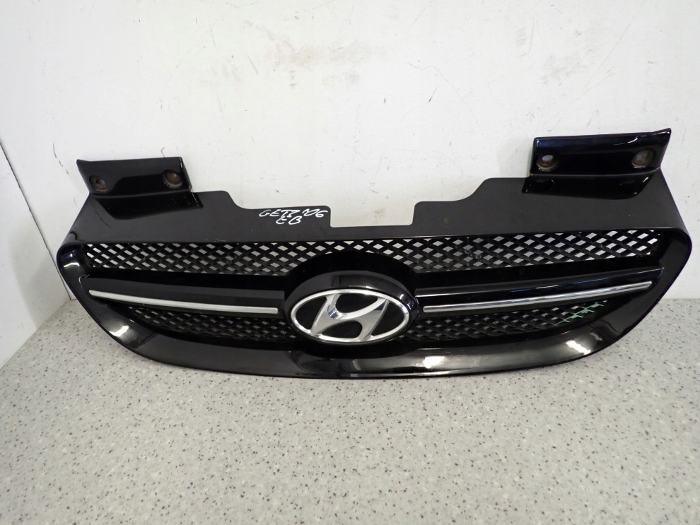 HYUNDAI GETZ 06- ATRAPA CHŁODNICY KRATA WLOTU 3E, EB, NIELAKIEROWANA 8/12