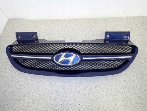 HYUNDAI GETZ 06- ATRAPA CHŁODNICY KRATA WLOTU 3E, EB, NIELAKIEROWANA 3/12 MINIATURA