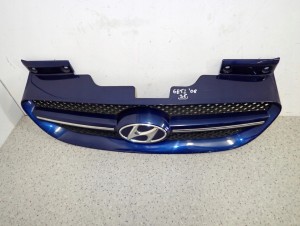 HYUNDAI GETZ 06- ATRAPA CHŁODNICY KRATA WLOTU 3E, EB, NIELAKIEROWANA 4/12 MINIATURA